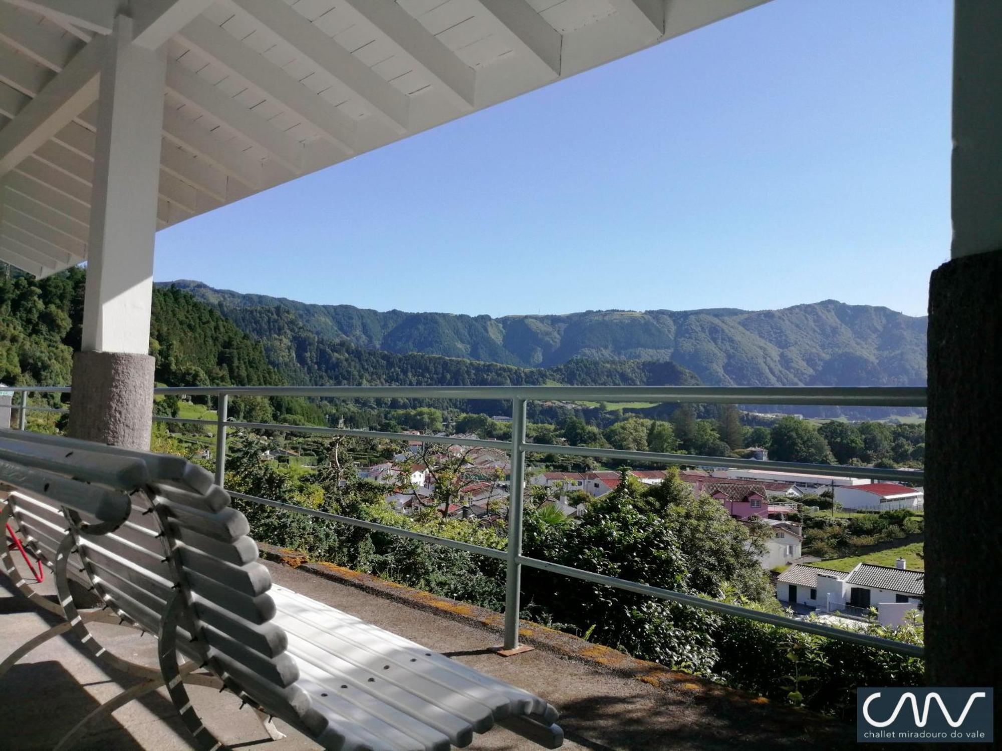 Villa Challet Miradouro Do Vale Furnas  Exterior foto